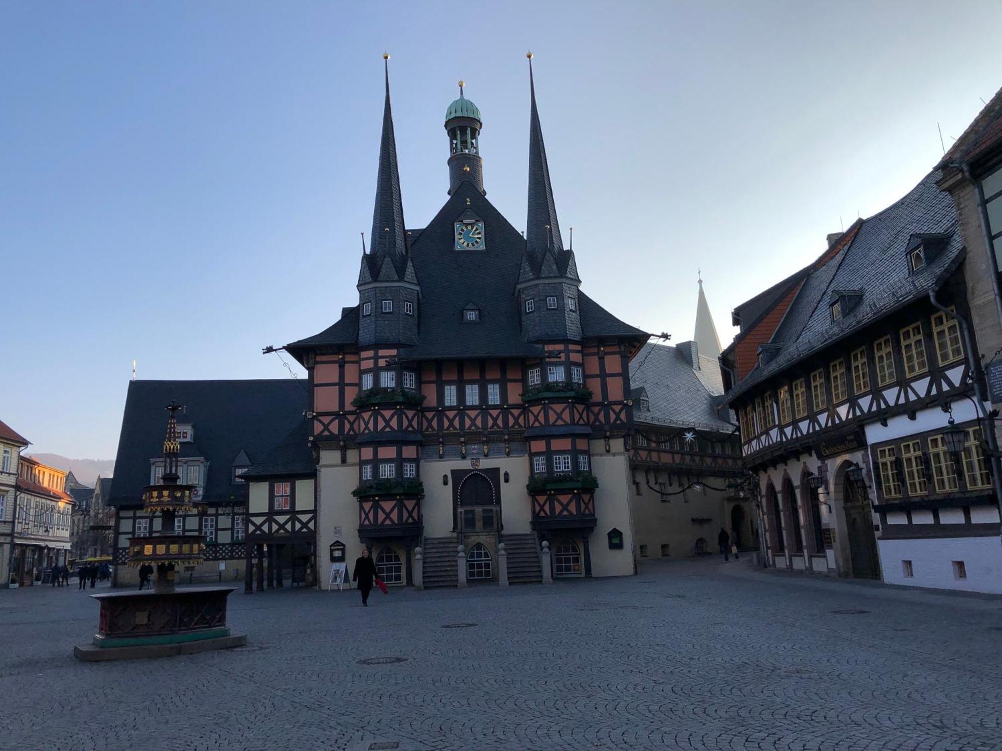 Ferienwohnung Am Anger Wernigerode Exteriör bild